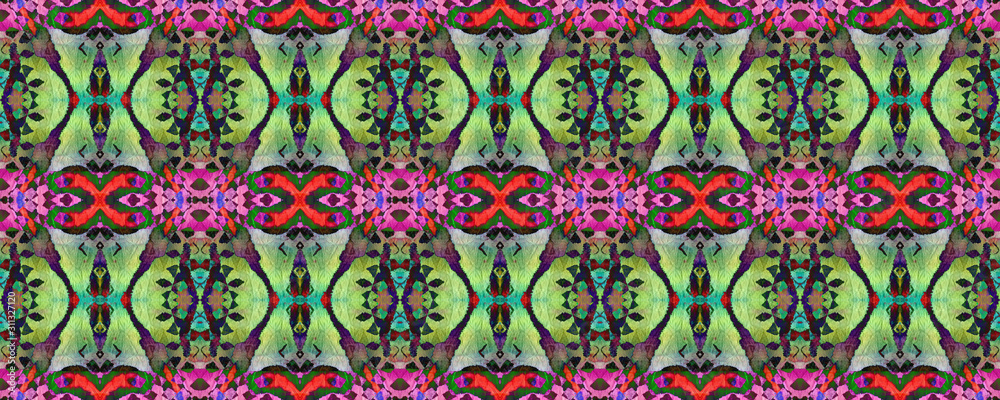 Watercolor Ethnic Design. Watercolor Ethnic Design.