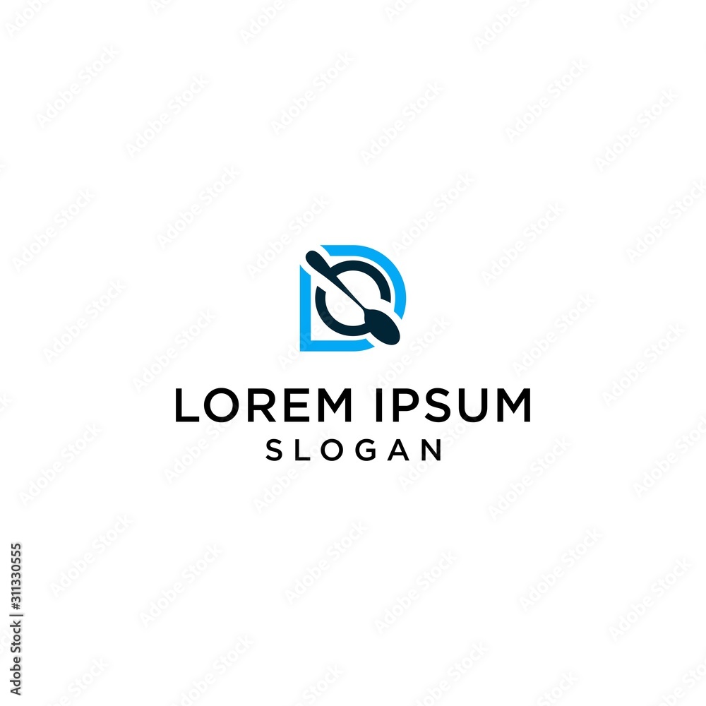 D logo creative premium D logo creative premium