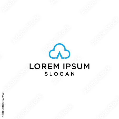 A logo creative simple premium