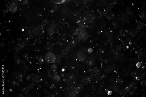 abstract bokeh background, overlay particles