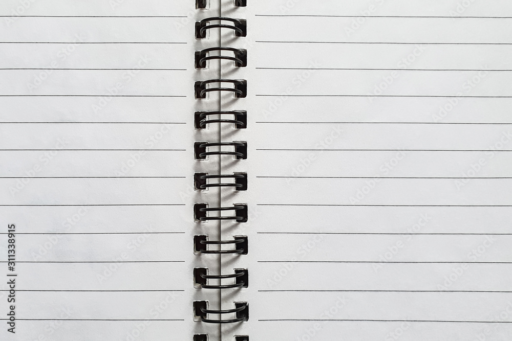 abstract background of an open empty notebook close up abstract background of an open empty notebook close up