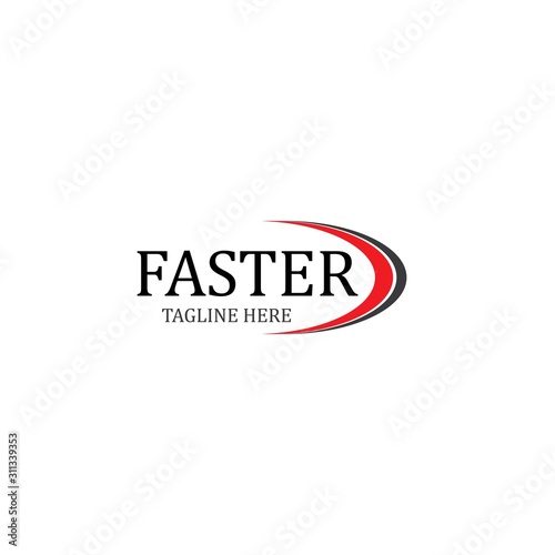 Free Download Race fkag icon, simple design race flag logo template - GFXLoad