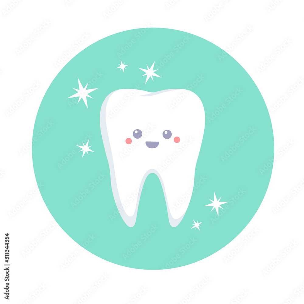 Cute happy tooth Cute happy tooth