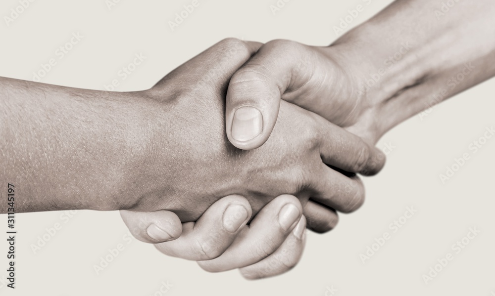 Business Handshake, Agreement and Partnership concept Business Handshake, Agreement and Partnership concept