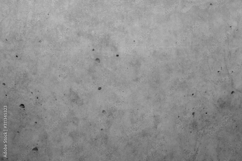 Texture pattern of gray cement or concrete wall background.