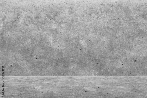 Fototapeta Naklejka Na Ścianę i Meble -  Texture pattern of room gray cement or concrete wall background.