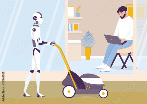 Artificial intelegence as a part of human routine. Domestic personal robot