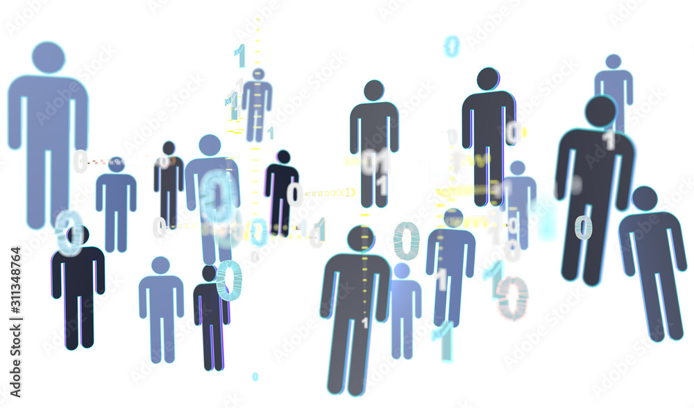 Social Media Communication Internet Network 3d Social Media Communication Internet Network 3d