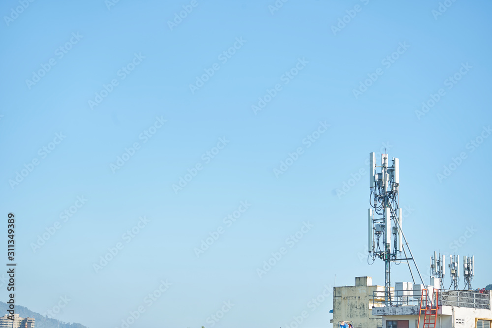 4G and 5G cellular Base Station Base Transceiver Station ...