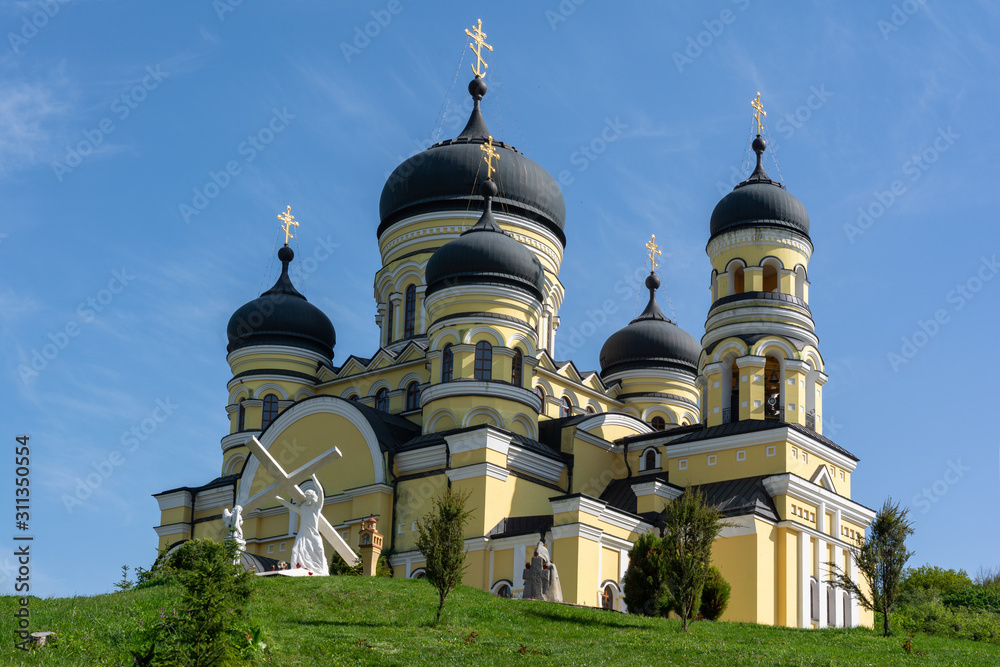 Christian Orthodox Church of Saints Peter and Paul in Hancu Monastery, Moldavia