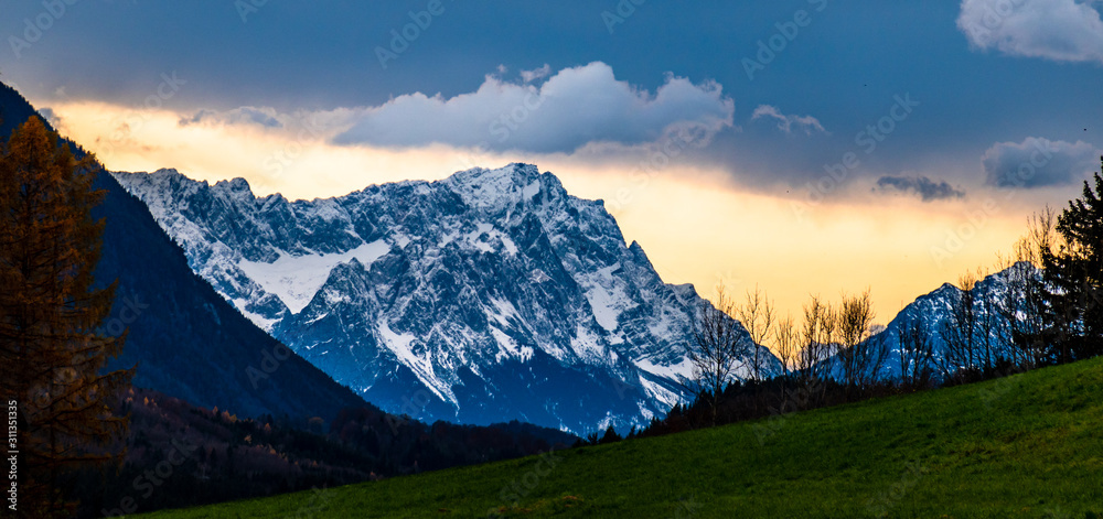 zugspitze mountain - germany