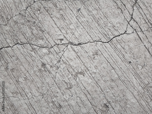 Cracked concrete wall texture