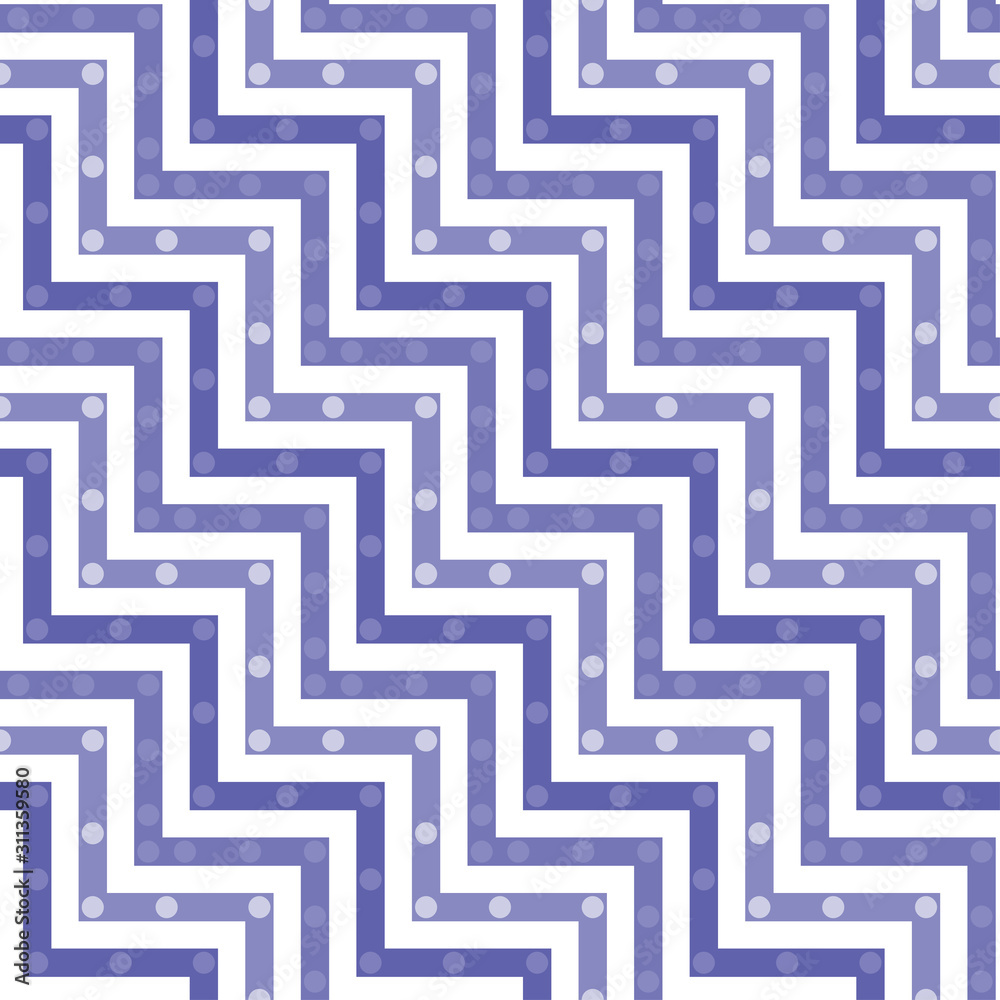Seamless vector models with chevron.