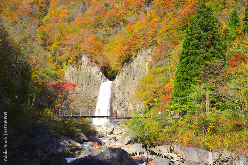 Naena falls, Myoko City, Niigata Pref., Japan photo