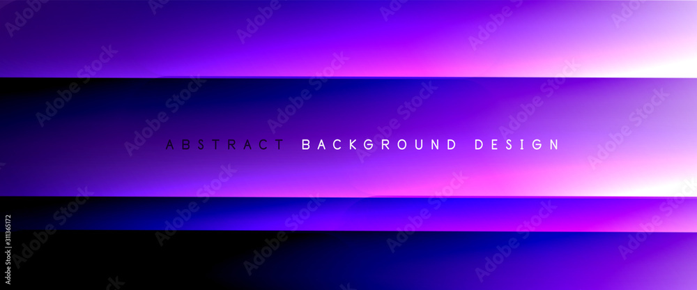Fototapeta premium Trendy simple fluid color gradient abstract background with dynamic straight shadow line effect. Vector Illustration For Wallpaper, Banner, Background, Card, Book Illustration, landing page