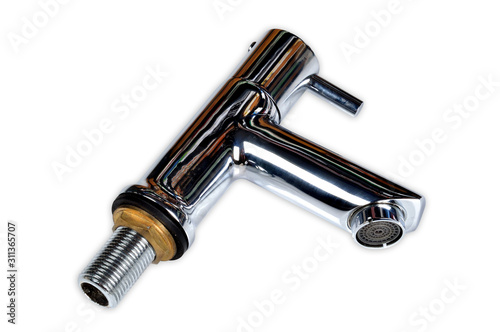 Single handle bathroom faucets