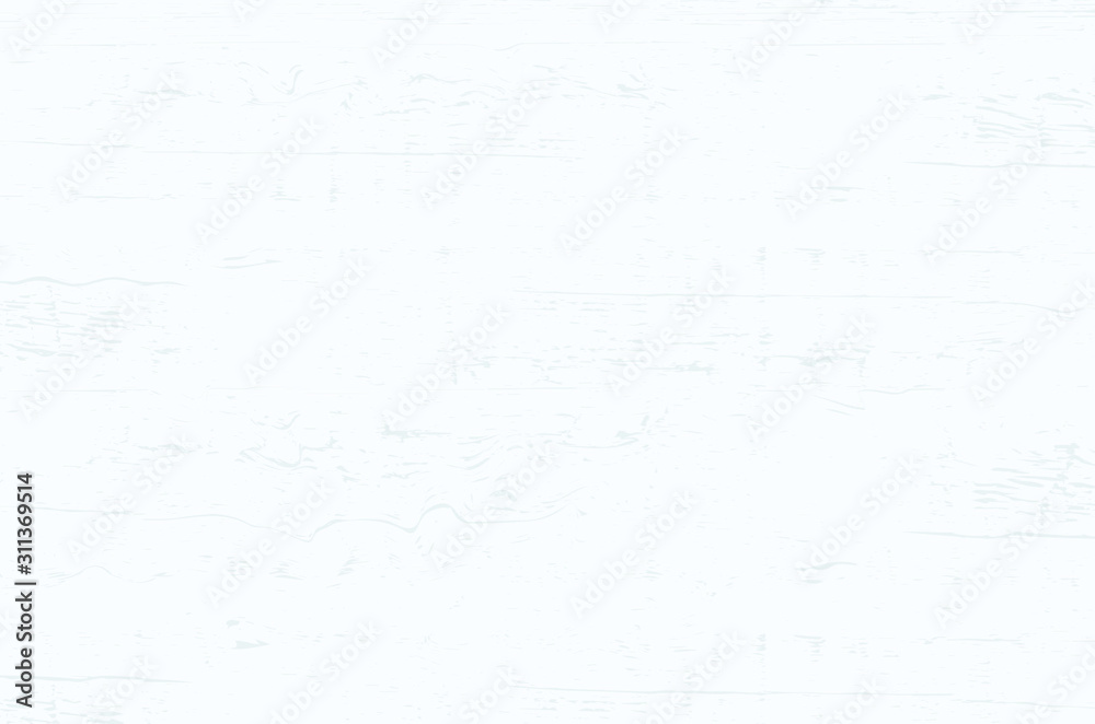 Obraz premium White wood plank texture vector background.