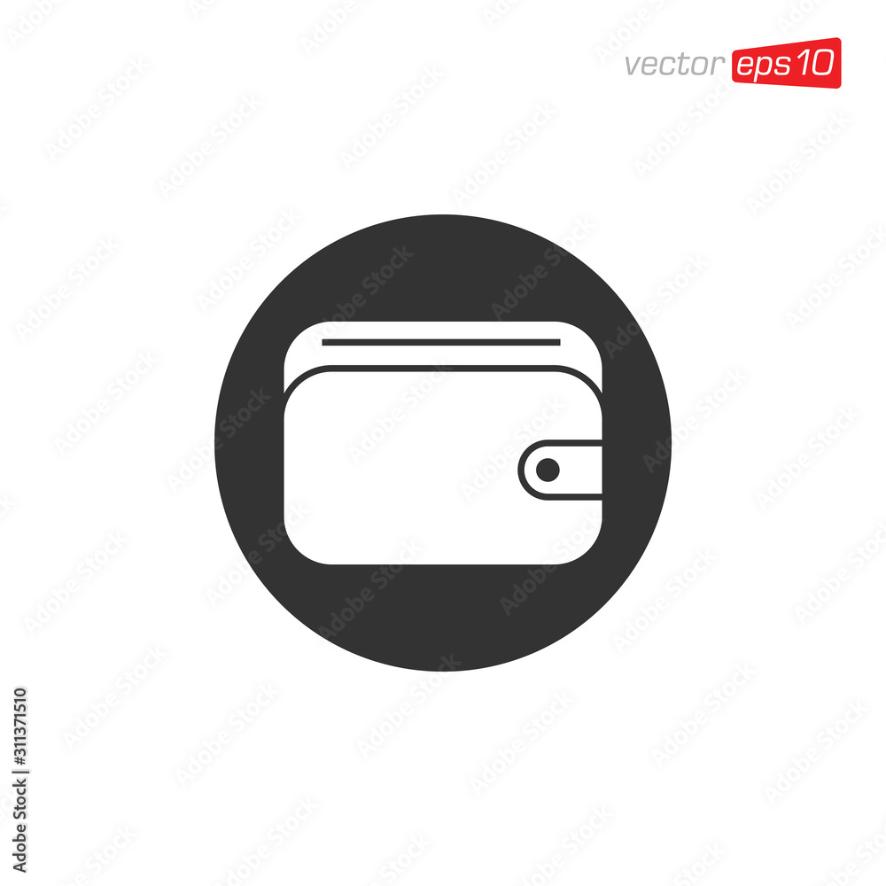 Wallet Money Icon Design Vector Template Wallet Money Icon Design Vector Template