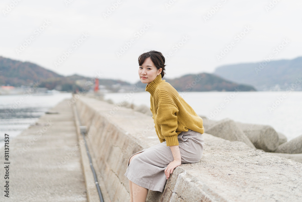 海の女性 海の女性
