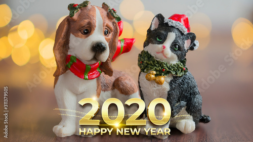 Greetings Happy New Year 2020 © Mario Plechaty