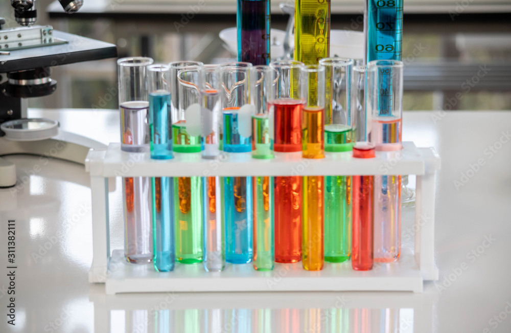 concept of medical, chemicals or scientific laboratory research and Innovation in the laboratory. Scientific equipment for laboratory use Various laboratory equipment for laboratories concept of medical, chemicals or scientific laboratory research and Innovation in the laboratory. Scientific equipment for laboratory use Various laboratory equipment for laboratories