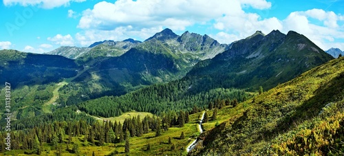 Austrian Alps-panoramic view from Planai © bikemp
