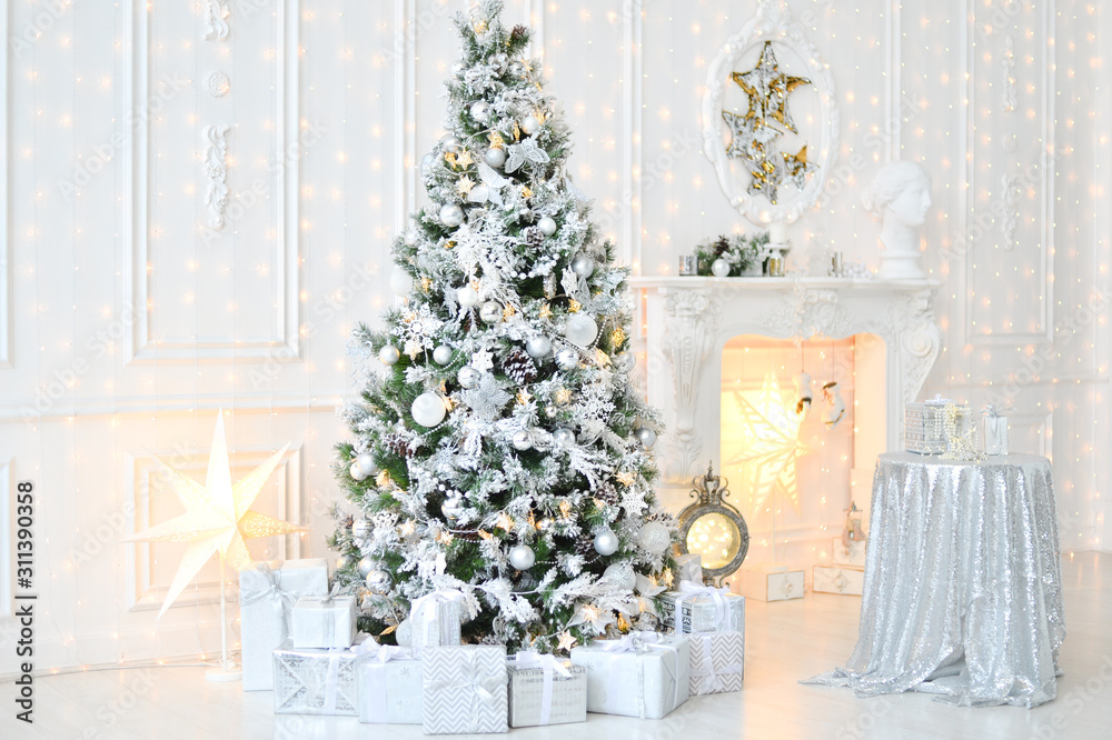 Beautiful decorations for christmas tree. A lot of christmas toys. Beautiful decorations for christmas tree. A lot of christmas toys.