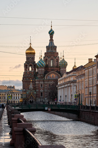 The Church of the Savior on Spilled Blood, Saint Petersburg, Russia