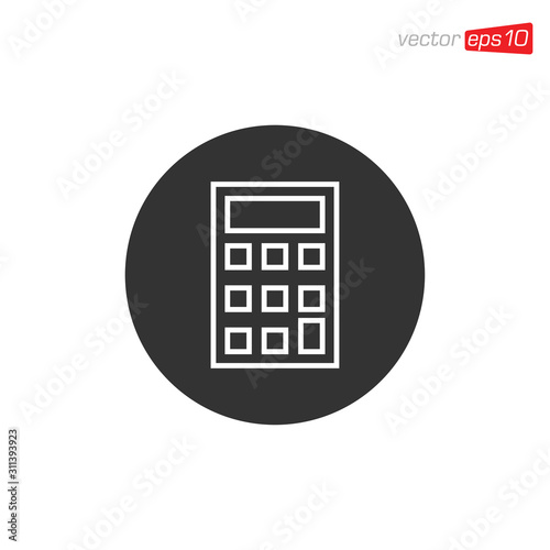 Calculator Icon Design Vector Template