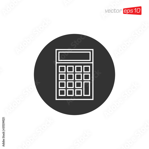 Calculator Icon Design Vector Template