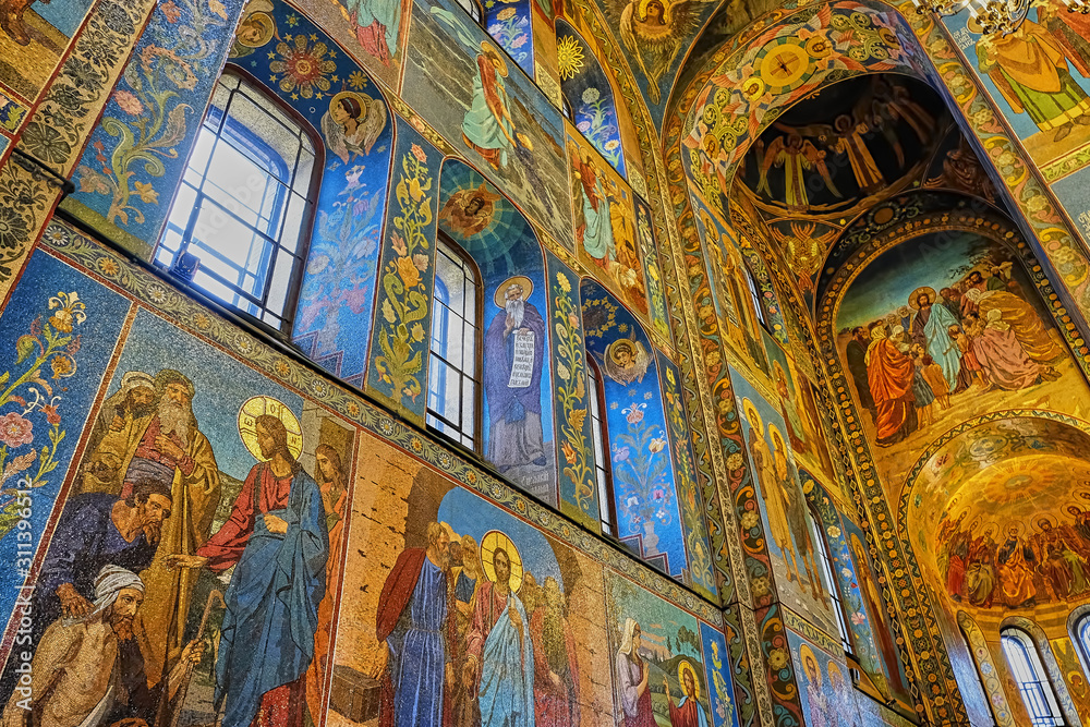 The Church of the Savior on Spilled Blood, Saint Petersburg, Russia The Church of the Savior on Spilled Blood, Saint Petersburg, Russia