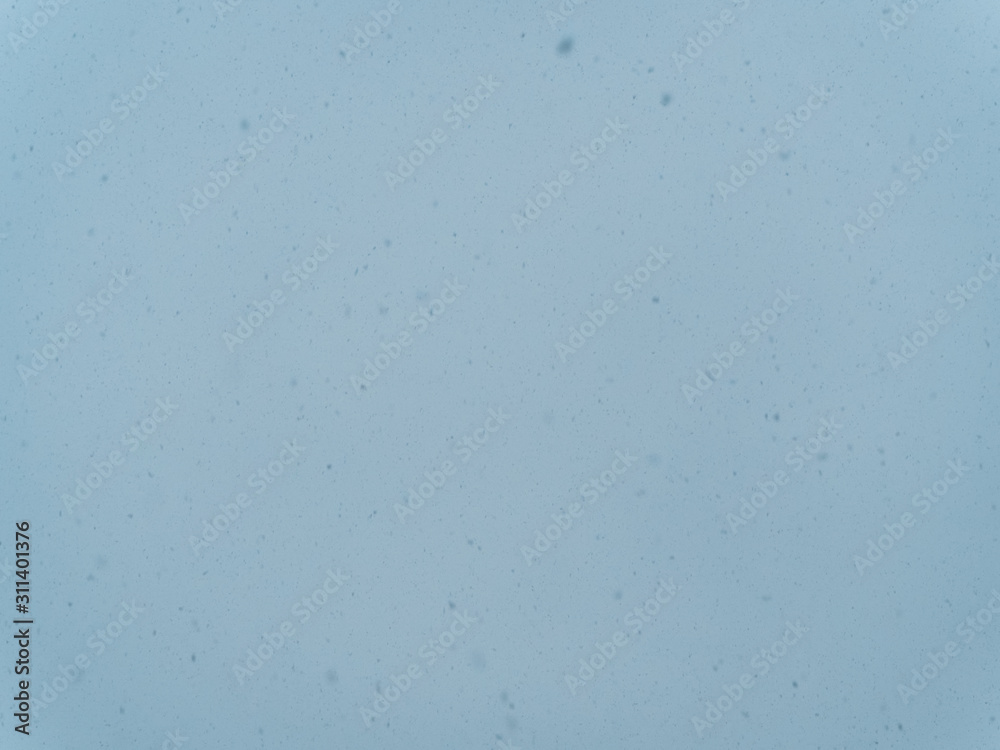 falling snow - the sky in blur. No sharpness background