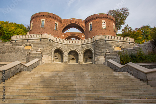 HELSINGBORG, SWEDEN: Medieval gate leading to a lookout tower in Helsingborg photo