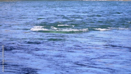 Wallpaper Mural Mountain river. Slow-motion shot. Mountain Altai . Torontodigital.ca