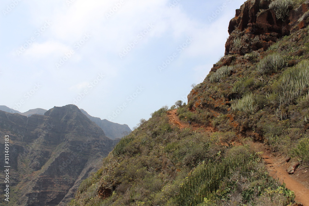 anaga hiking sea