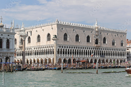 Doges Palace Building Venice Italy