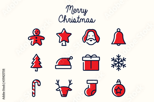 Merry Christmas Decent Icons Pack | Icons Pack 