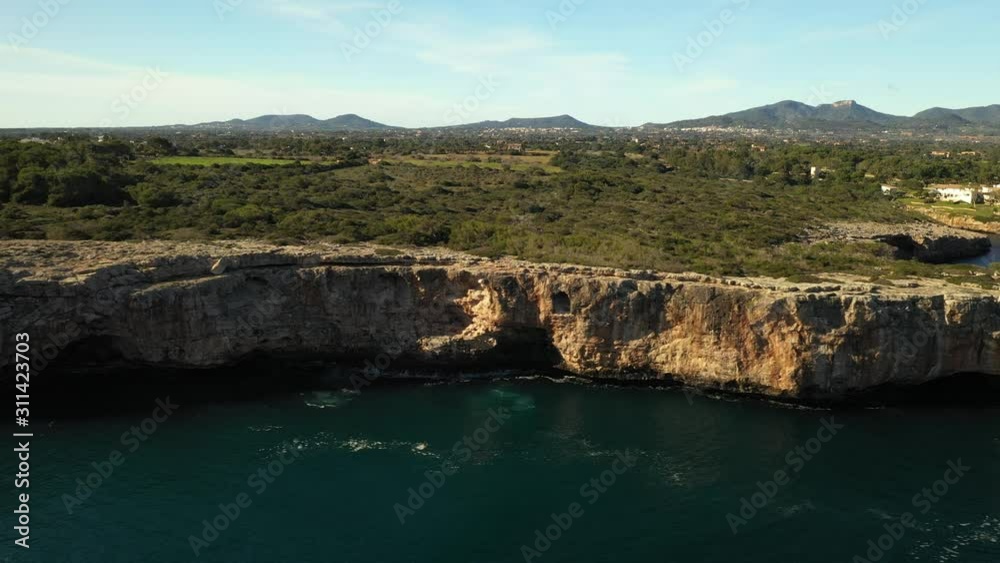 the East coast of Majorca, Spain the East coast of Majorca, Spain