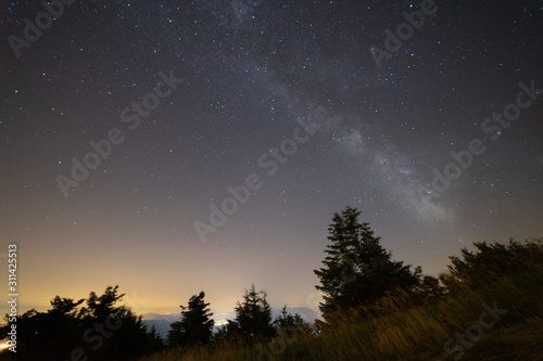 under the Milky Way, Mount Carpegna © Fabrizio Giardi