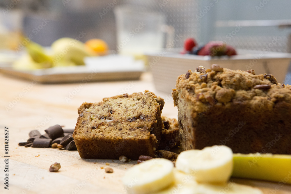 Chocolate Banana Bread Chocolate Banana Bread
