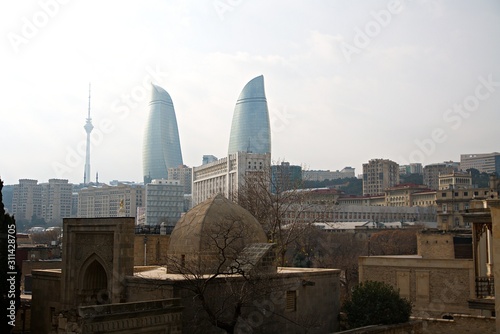 Flame Towers Baku Aserbaidschan