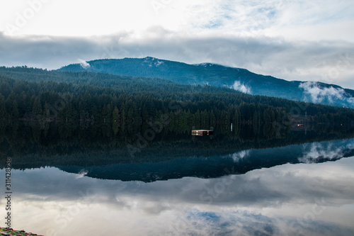 Lake in the Westwood Mountains