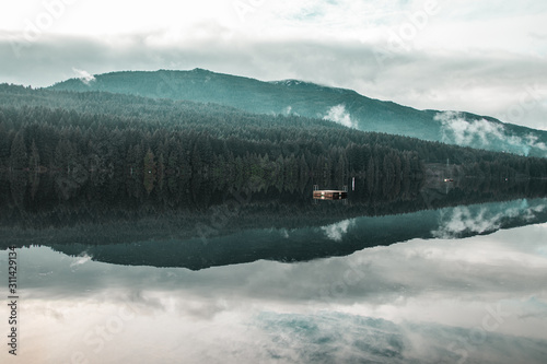 Lake in the Mountains