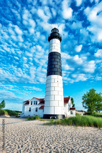 Big Point Sable Lighthouse Michigan