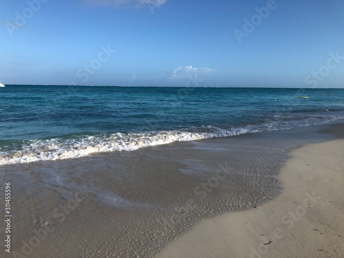 beach and sea