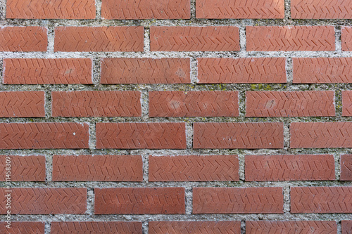 Wallpaper Mural Red brick wall. Texture of old dark brown and red brick wall, backgorund Torontodigital.ca