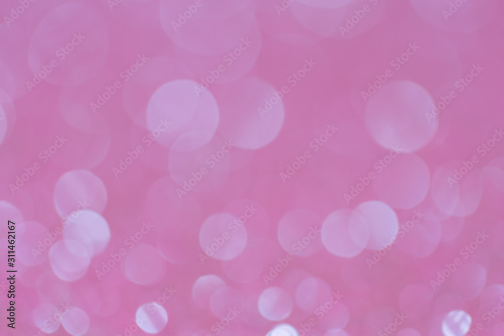 Abstract elegant pink purple glitter vintage sparkle with bokeh defocused