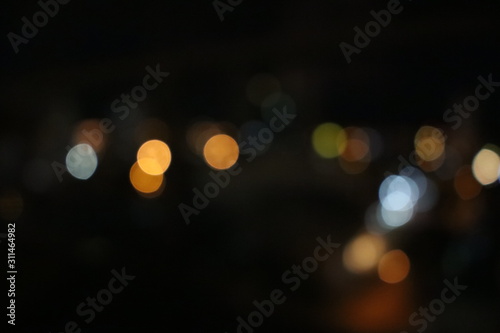 lights on a background of lights © Yuri