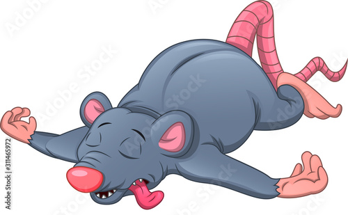 dead mouse cartoon