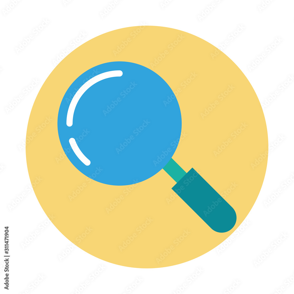 search magnifying glass isolated icon search magnifying glass isolated icon